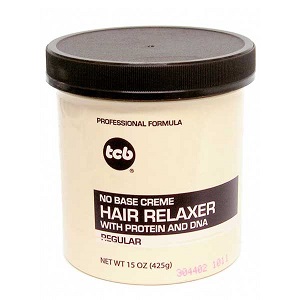 TCB No Base Crème Hair Relaxer - Regular 15oz 
